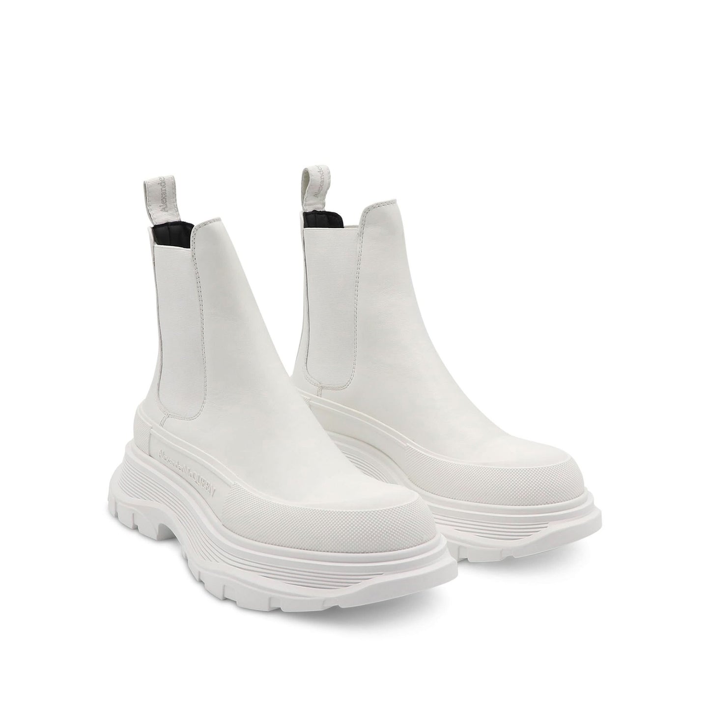 Tread Slick Chelsea Boots in White