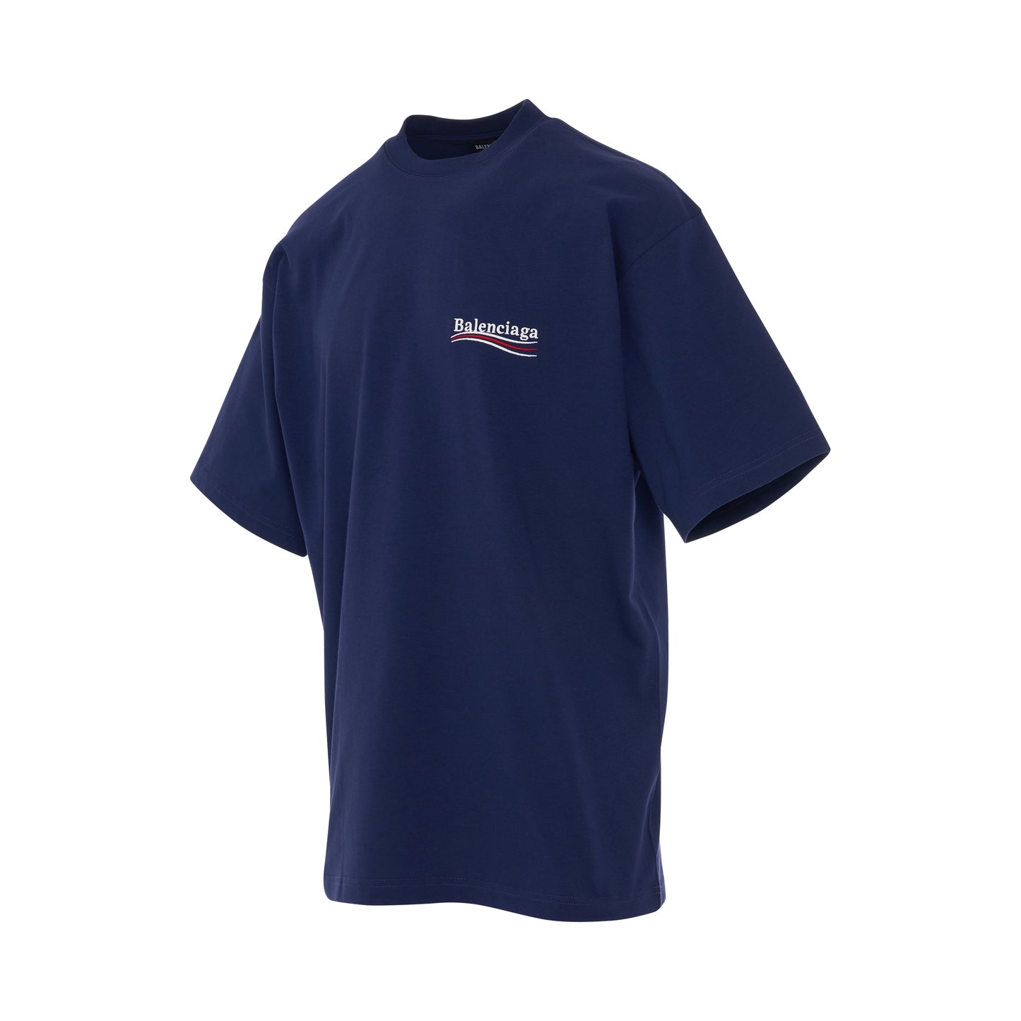 Political Campaign Oversized T-Shirt in Pacific Blue