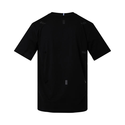 McQ Icon Logo Patch T-Shirts in Black