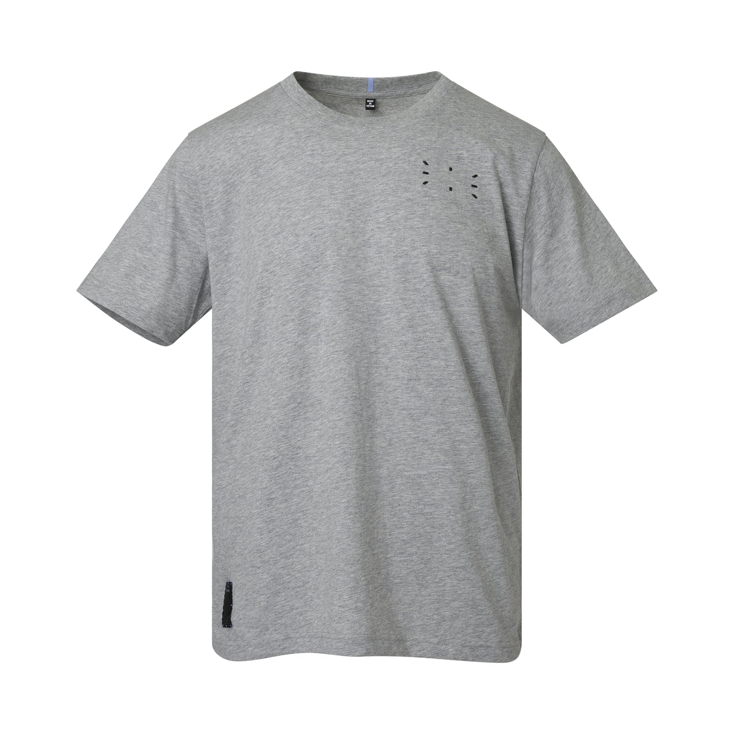 Icon Logo Patch T-Shirt in Grey