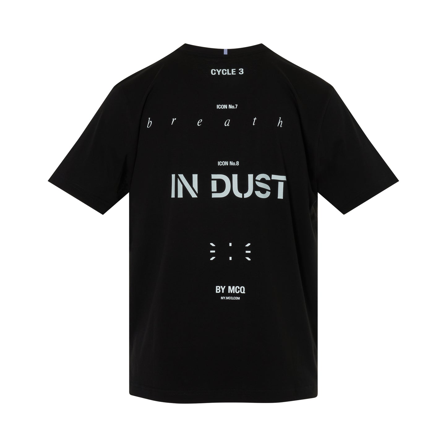 Icon in Dust Relaxed T-Shirt in Black