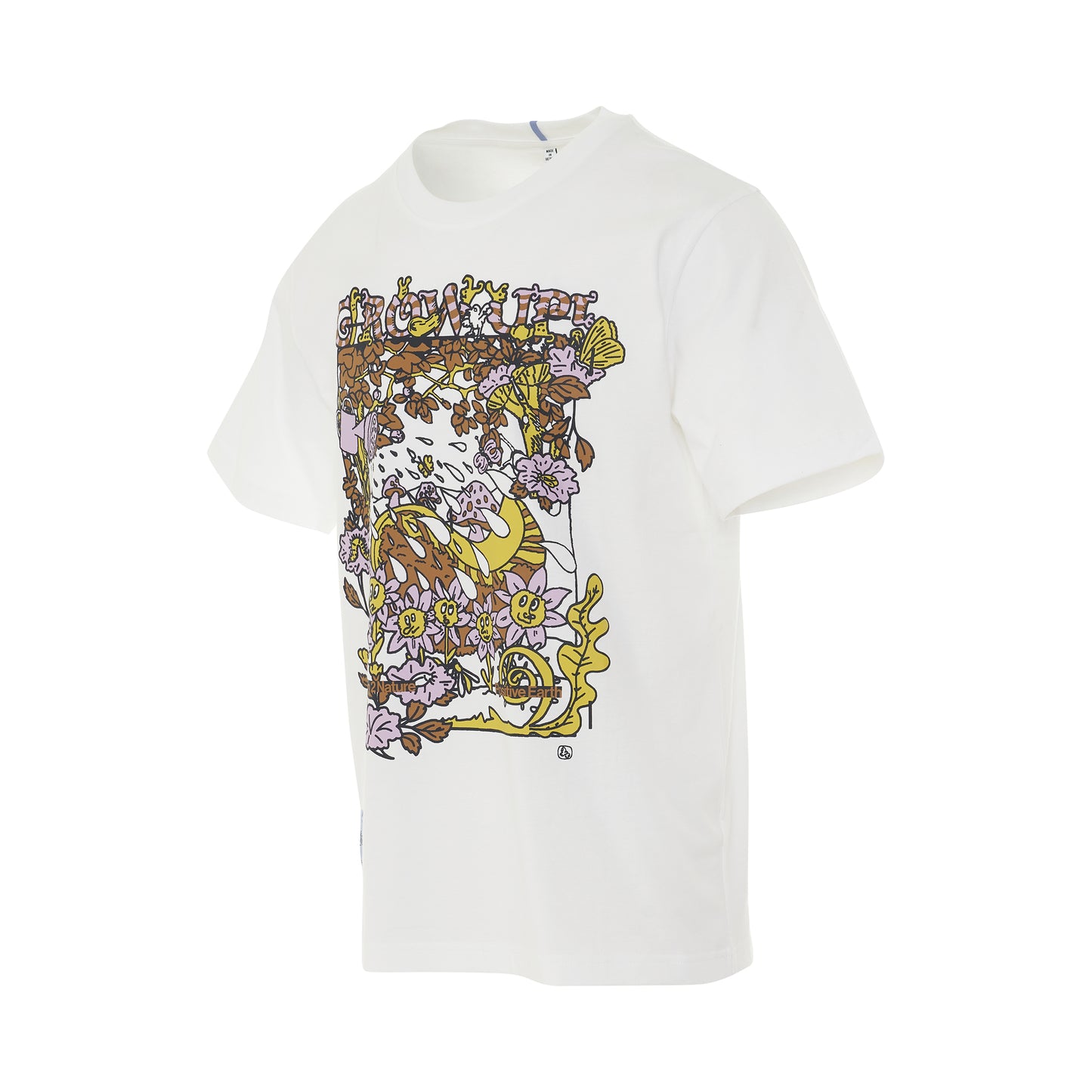 Forest Party Print T-Shirt in White