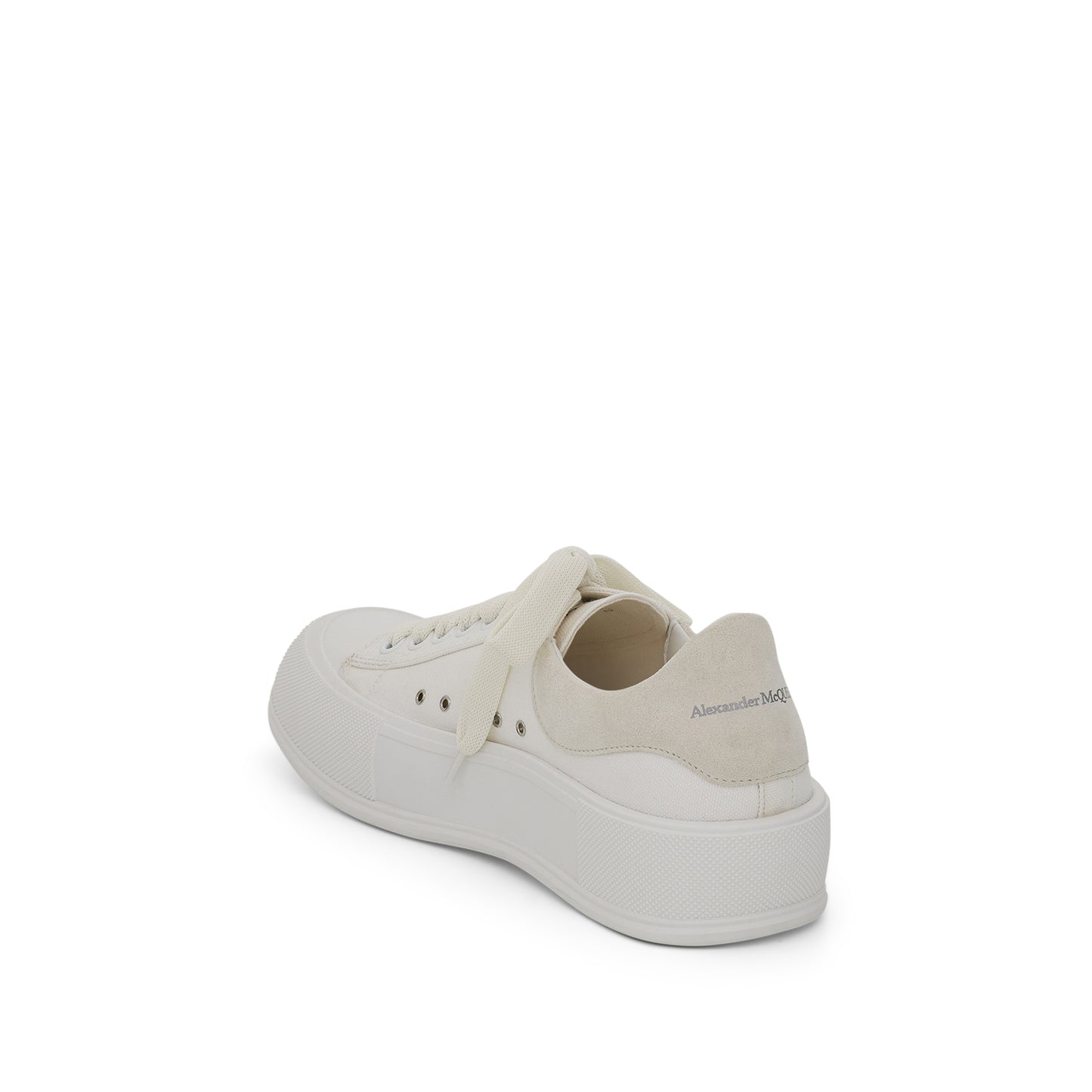 Deck Plimsoll In White