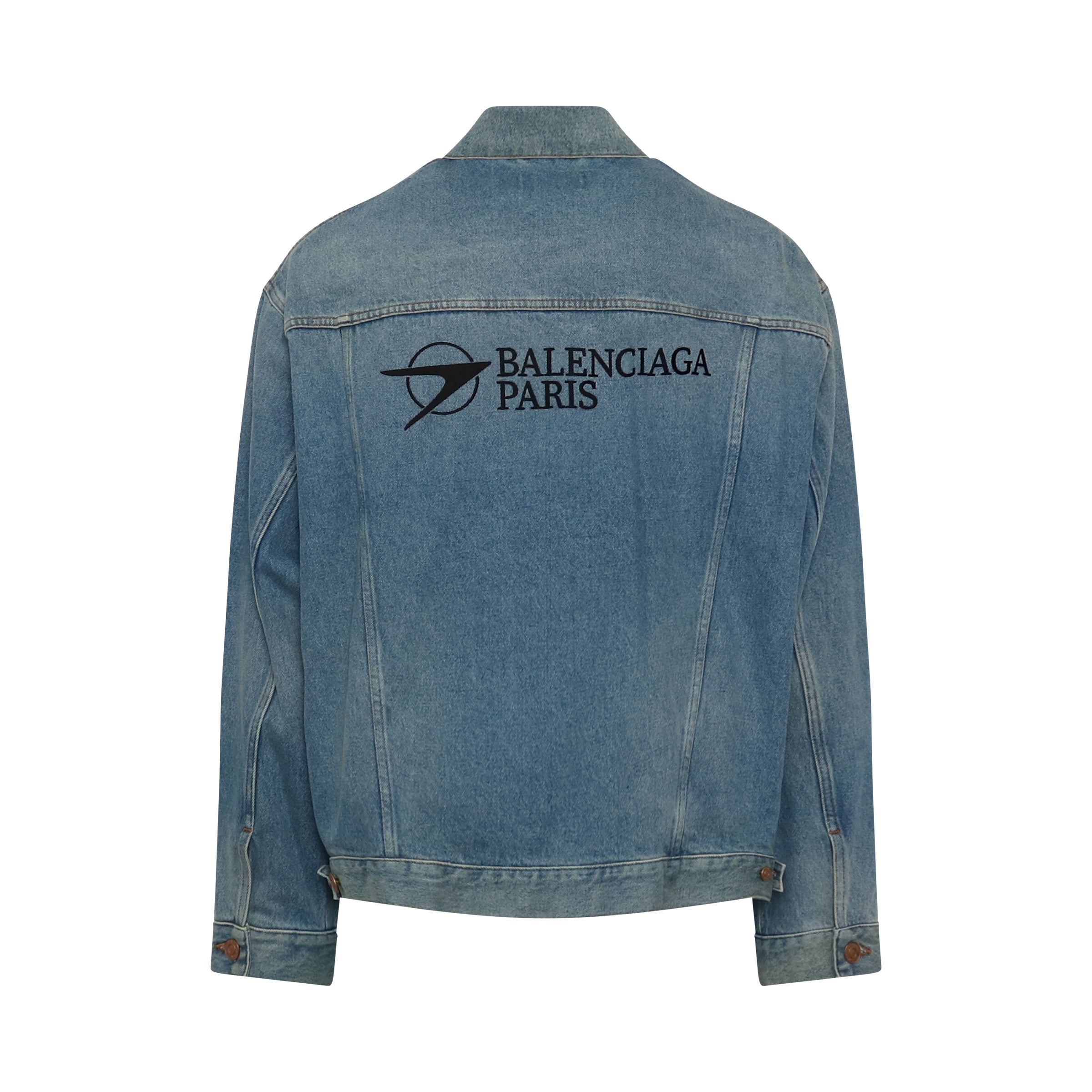 Balenciaga CrossoverFront Denim Jacket  6 Jacket Trends Youll Be Lusting  After This Fall  POPSUGAR Fashion Photo 18