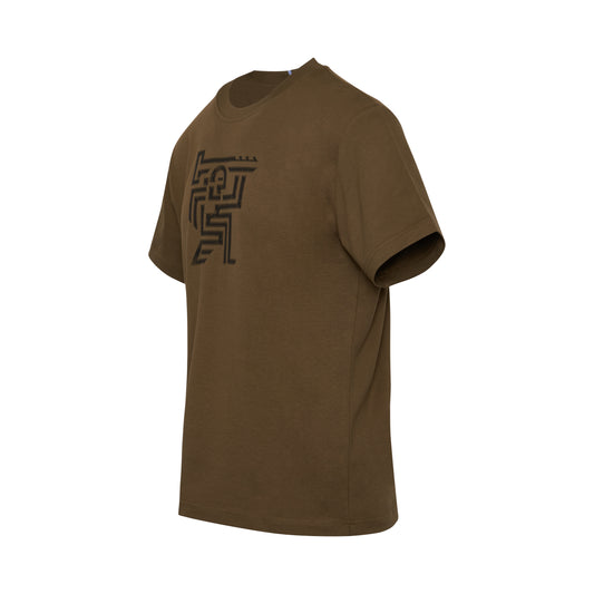 Relaxed Logo T-Shirt in Mucking