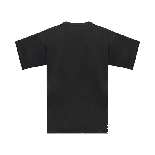 This Is Not Logo Small Fit T-Shirt in Black