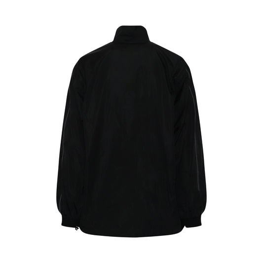 Logo Tracksuit Jacket in Black