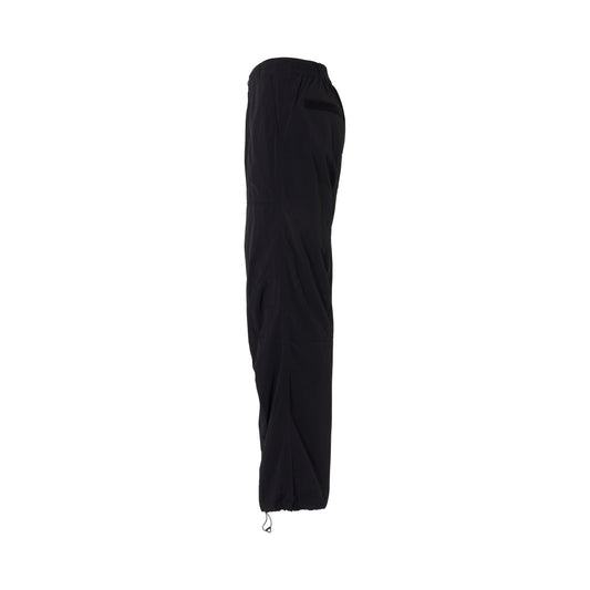 Icon Logo Patch Track Pant in Black