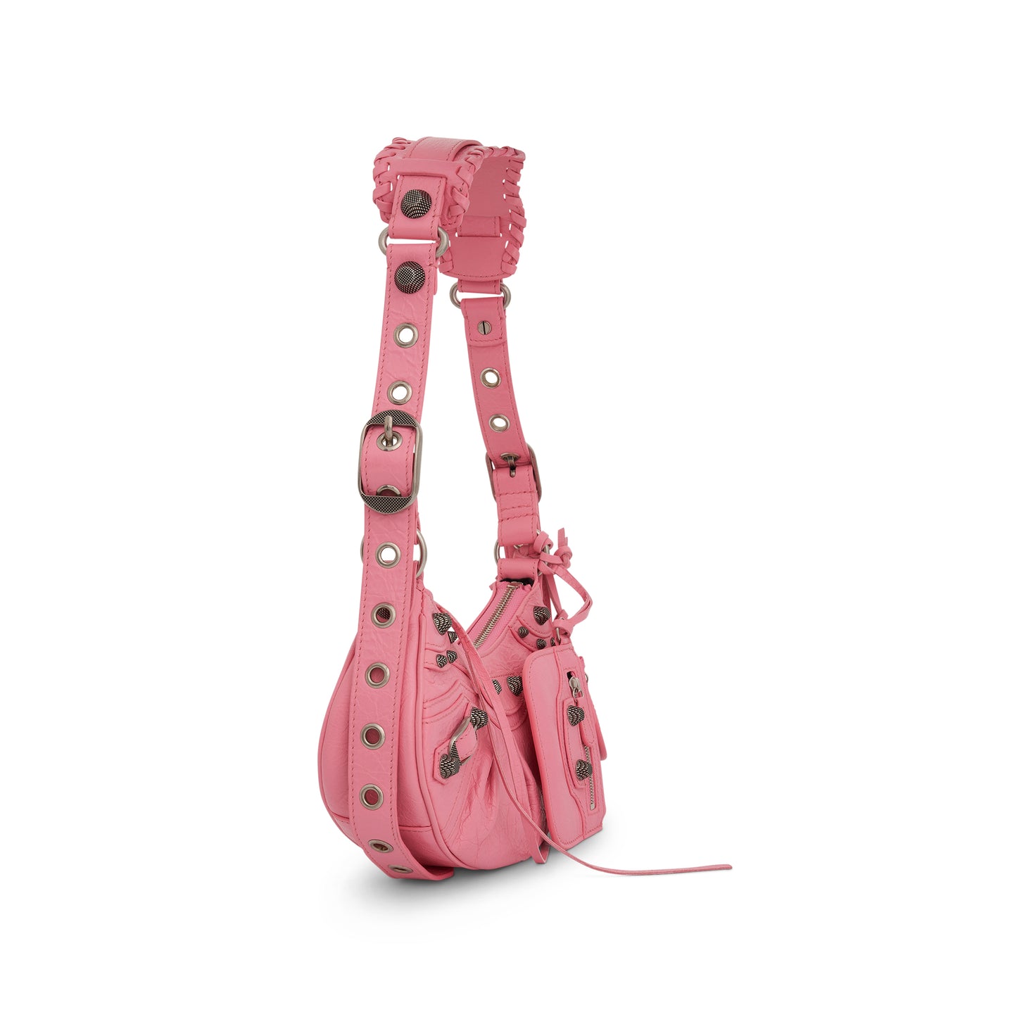 Le Cagole Shoulder Bag XS in Sweet Pink