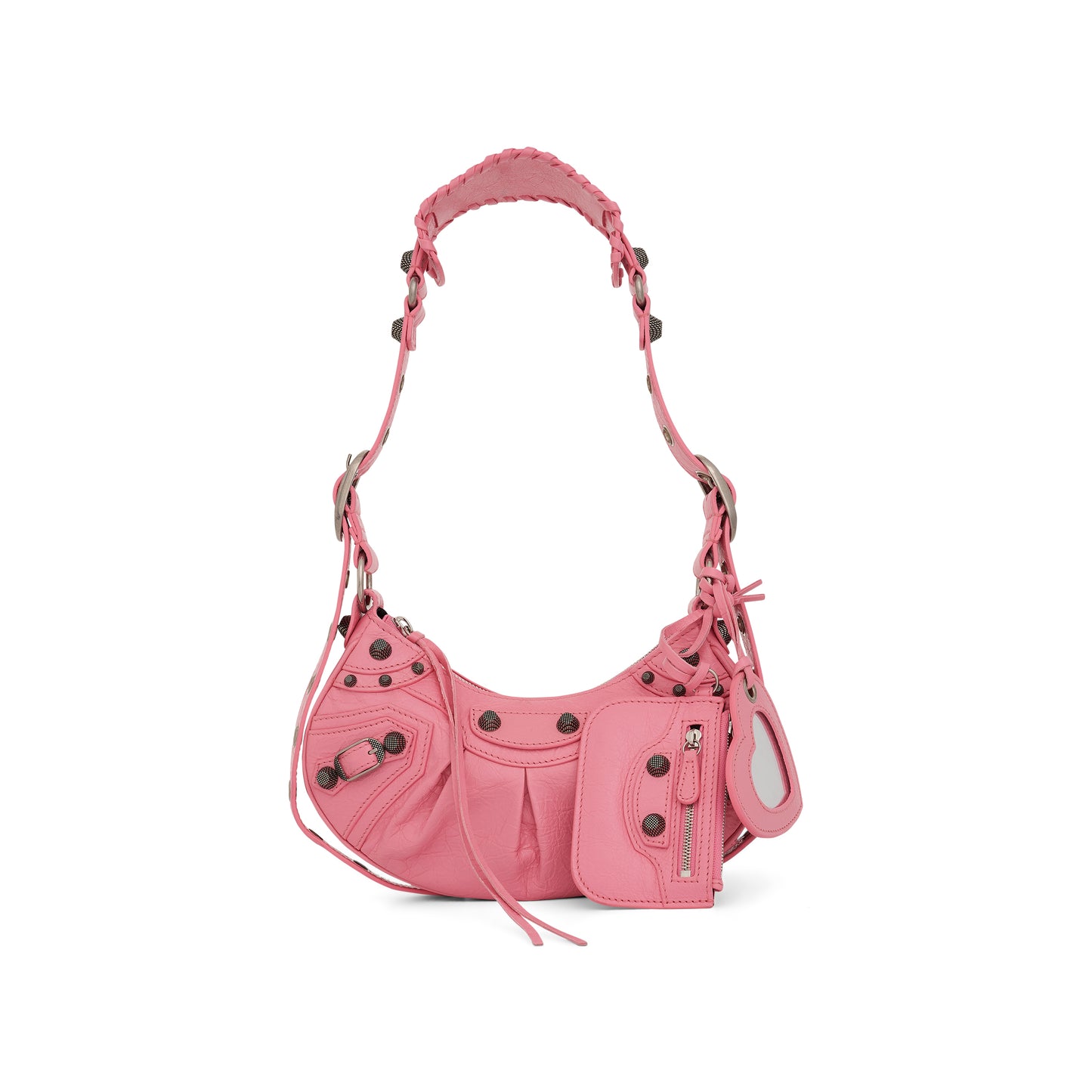 Le Cagole Shoulder Bag XS in Candy Pink