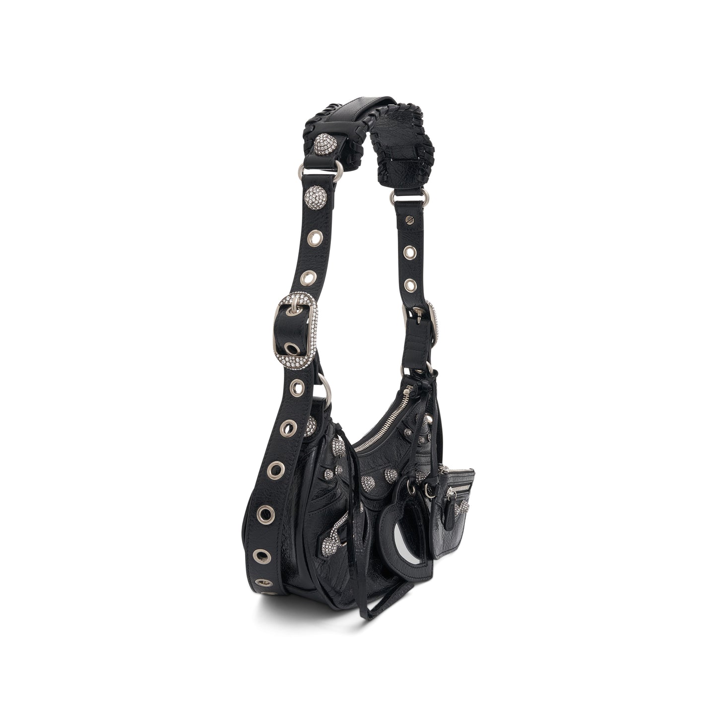 Le Cagole XS Shoulder Bag in Black