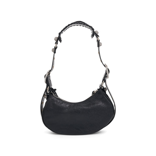 Le Cagole XS Shoulder Bag in Black