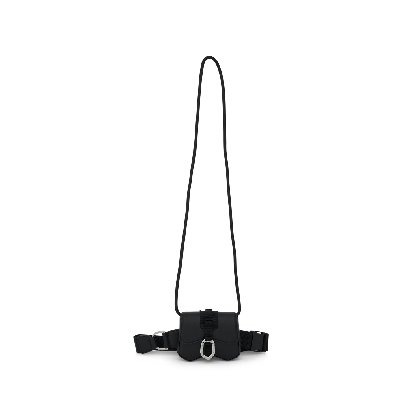 IC0 Leather Belt Bag in Black