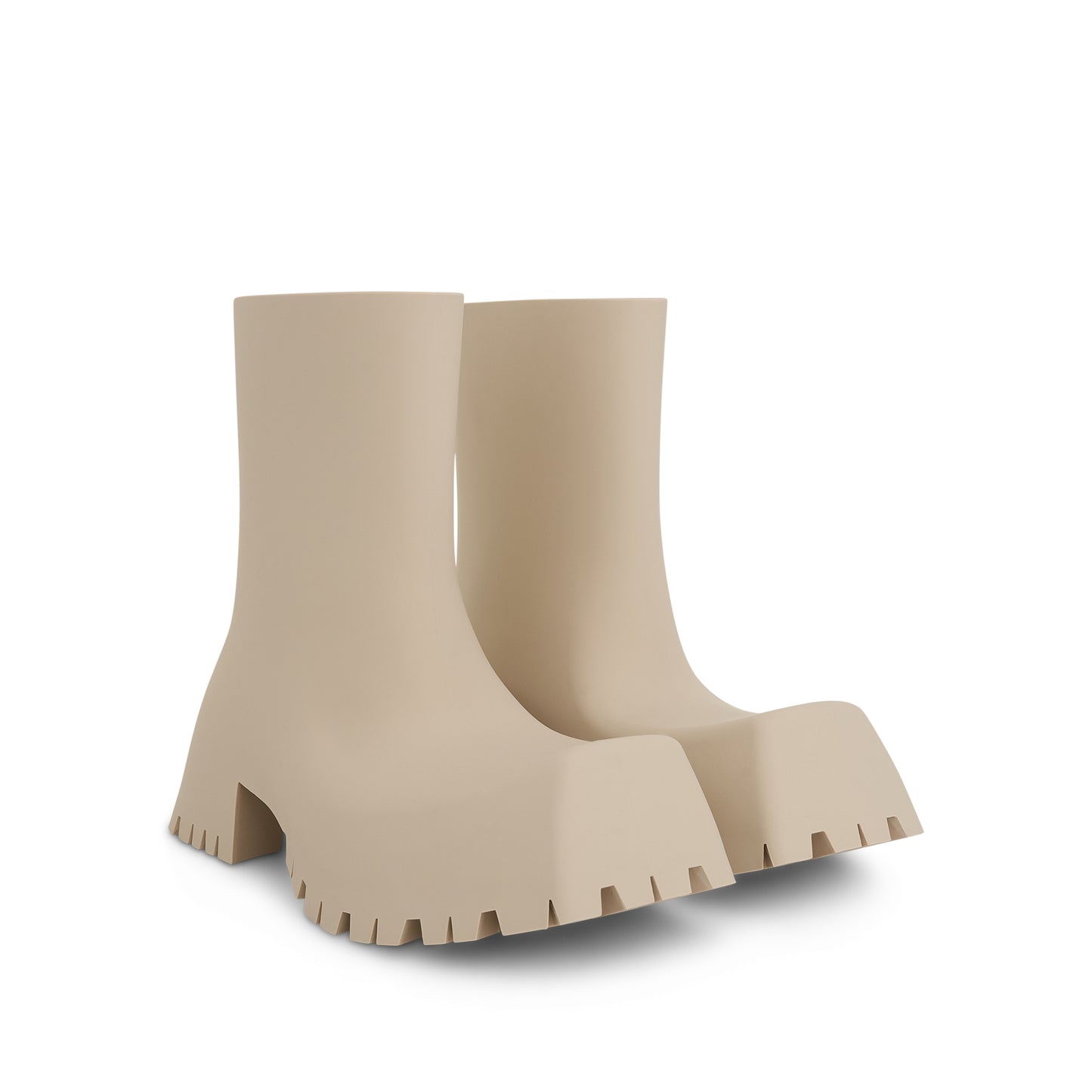 Trooper Rubber Low Boot in Beige