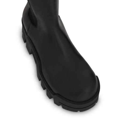 Bulldozer Chelsea Boot in Black