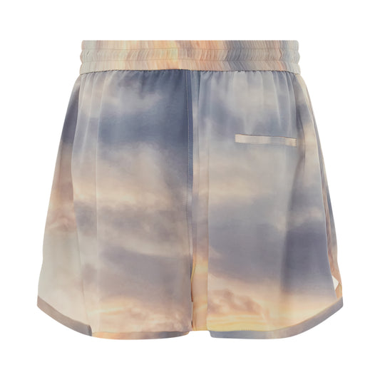 Daybreak Explorer Shorts in Blue/Yellow