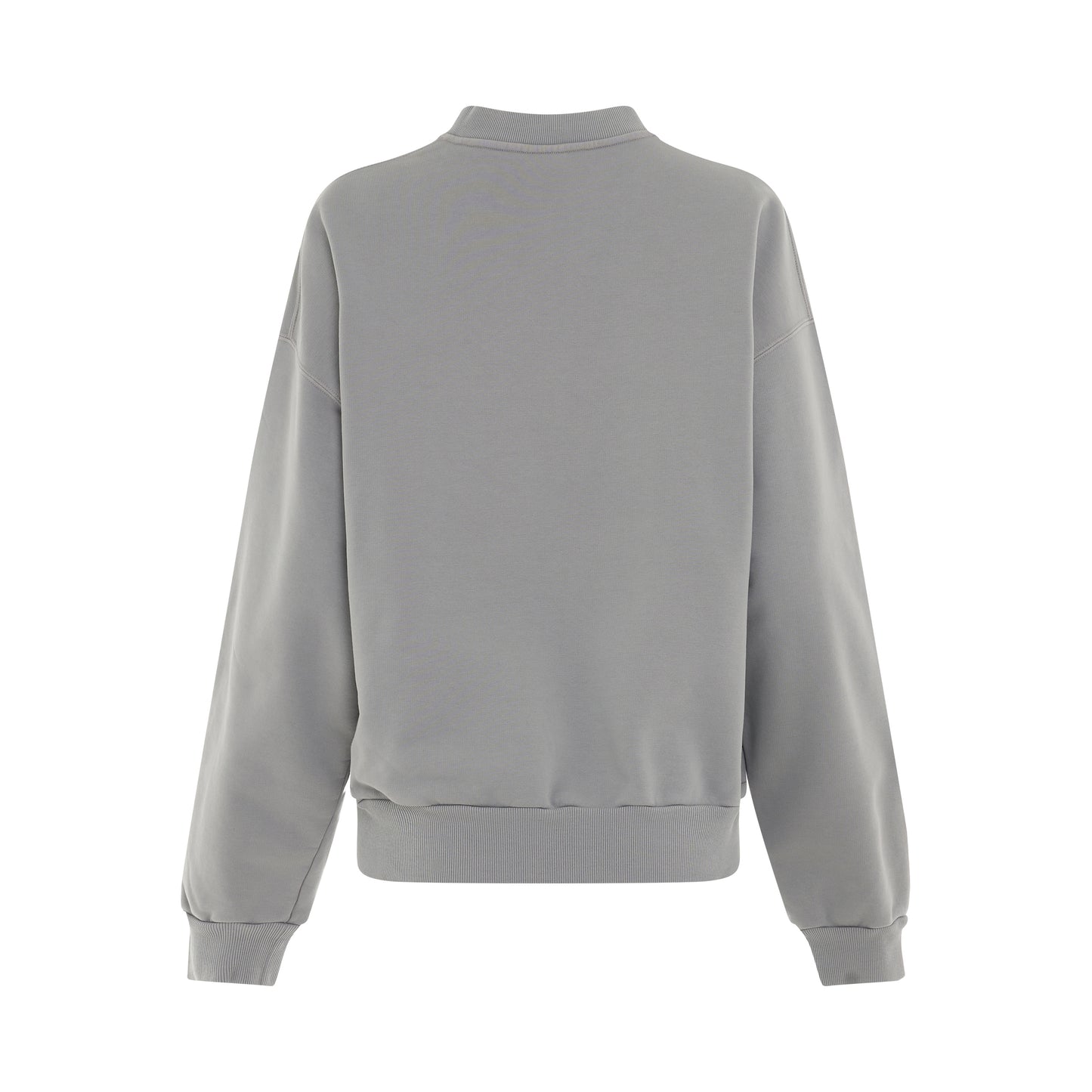 BB Corp Stonewash Regular Crewneck Sweater in Grey/Dark Grey