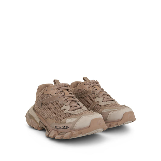 Track.3 Trainers in Beige Mix