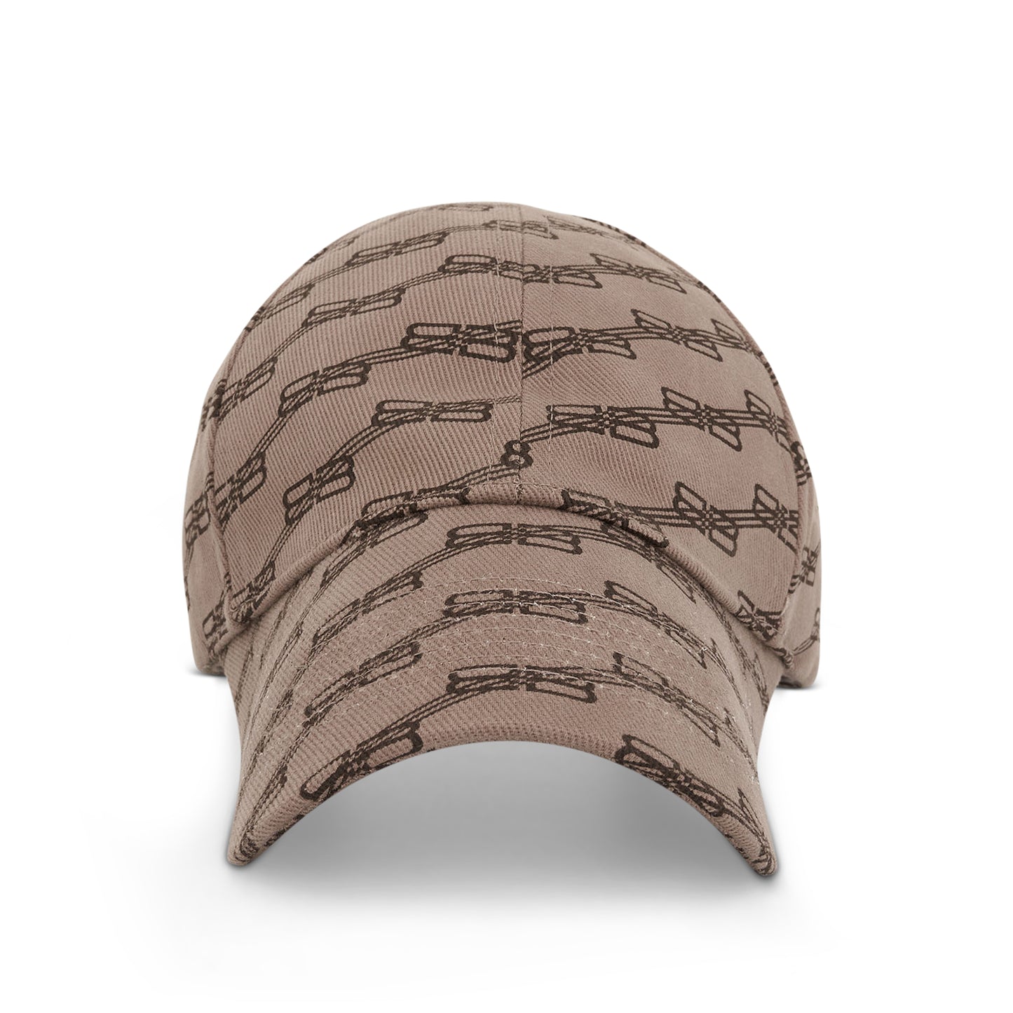 BB Monogram Cap in Beige/Brown