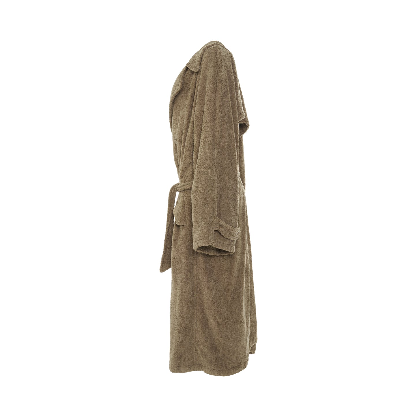 Towel Trench Coat in Dune