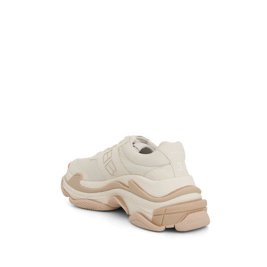 Triple S Sneaker in Eggshell/Sand Beige