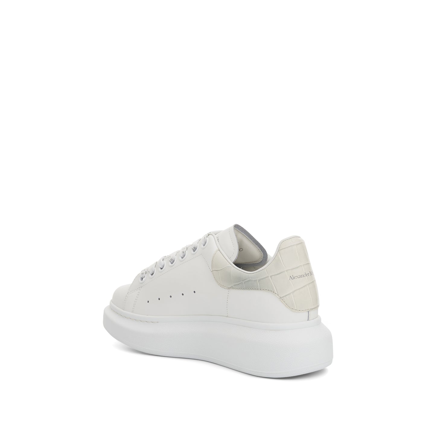 Larry Oversized Sneaker in White/Hawthorn