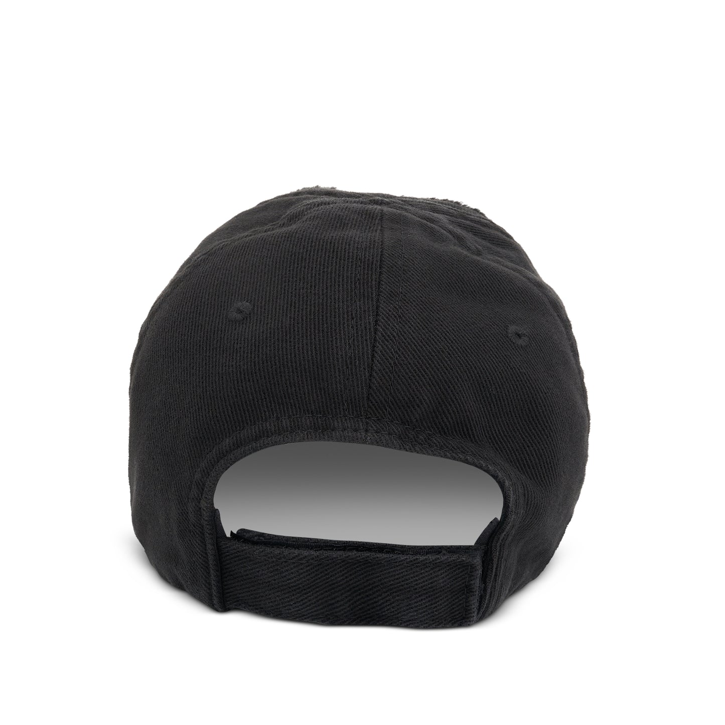 BB Laser Destroyed Cap in Black/White