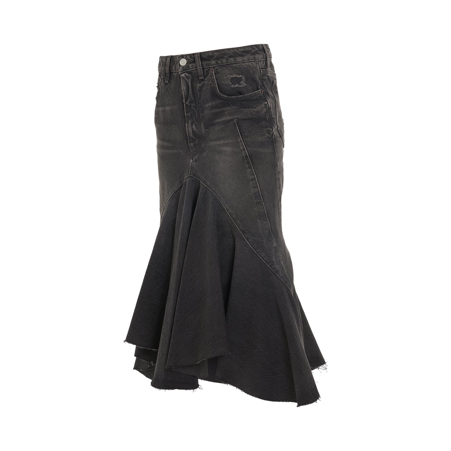 Mermaid Skirt in Charcoal