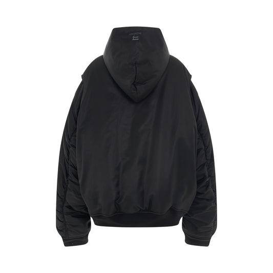 Pull Over Bomber in Black