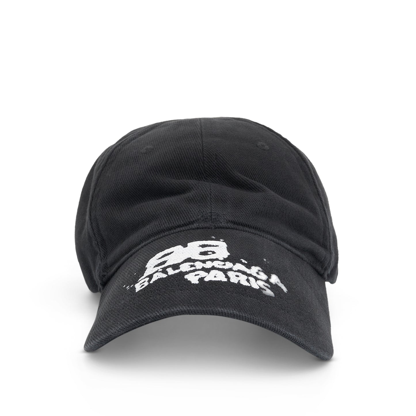 Hand Drawn BB Icon Cap in Black/White