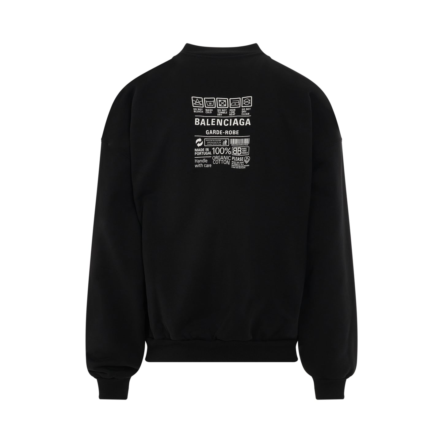 Crewneck Sweater in Black