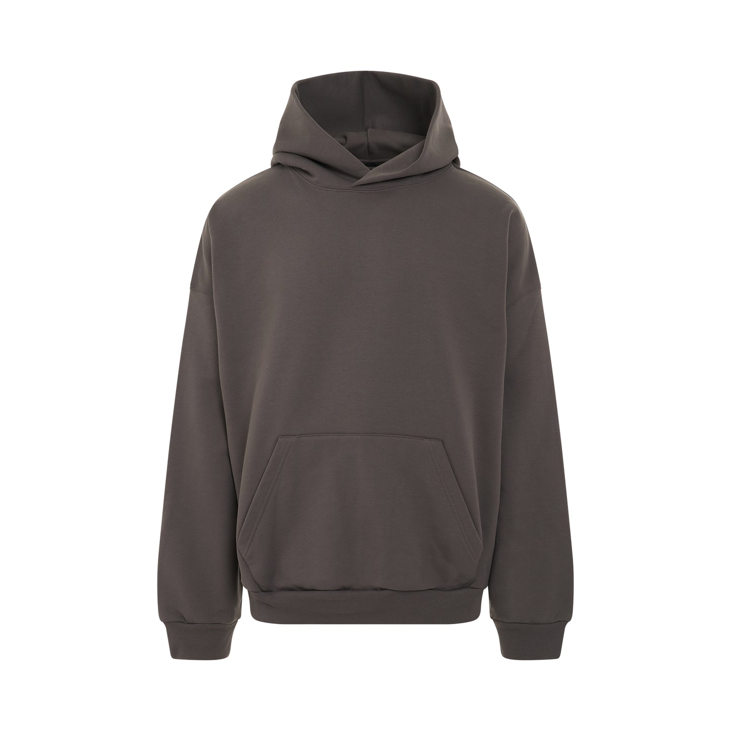 Medium Fit Hoodie in Smoked Grey/Black