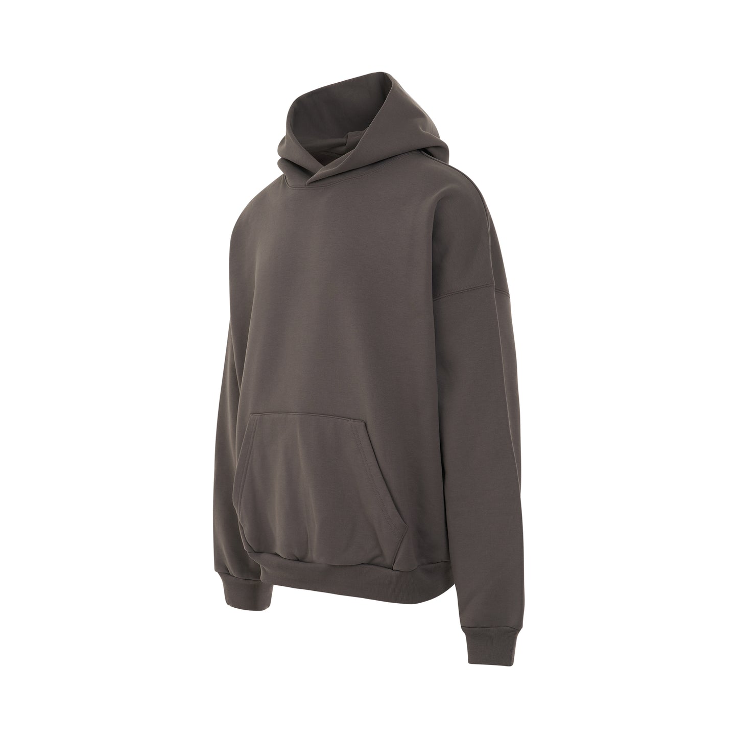 Medium Fit Hoodie in Smoked Grey/Black