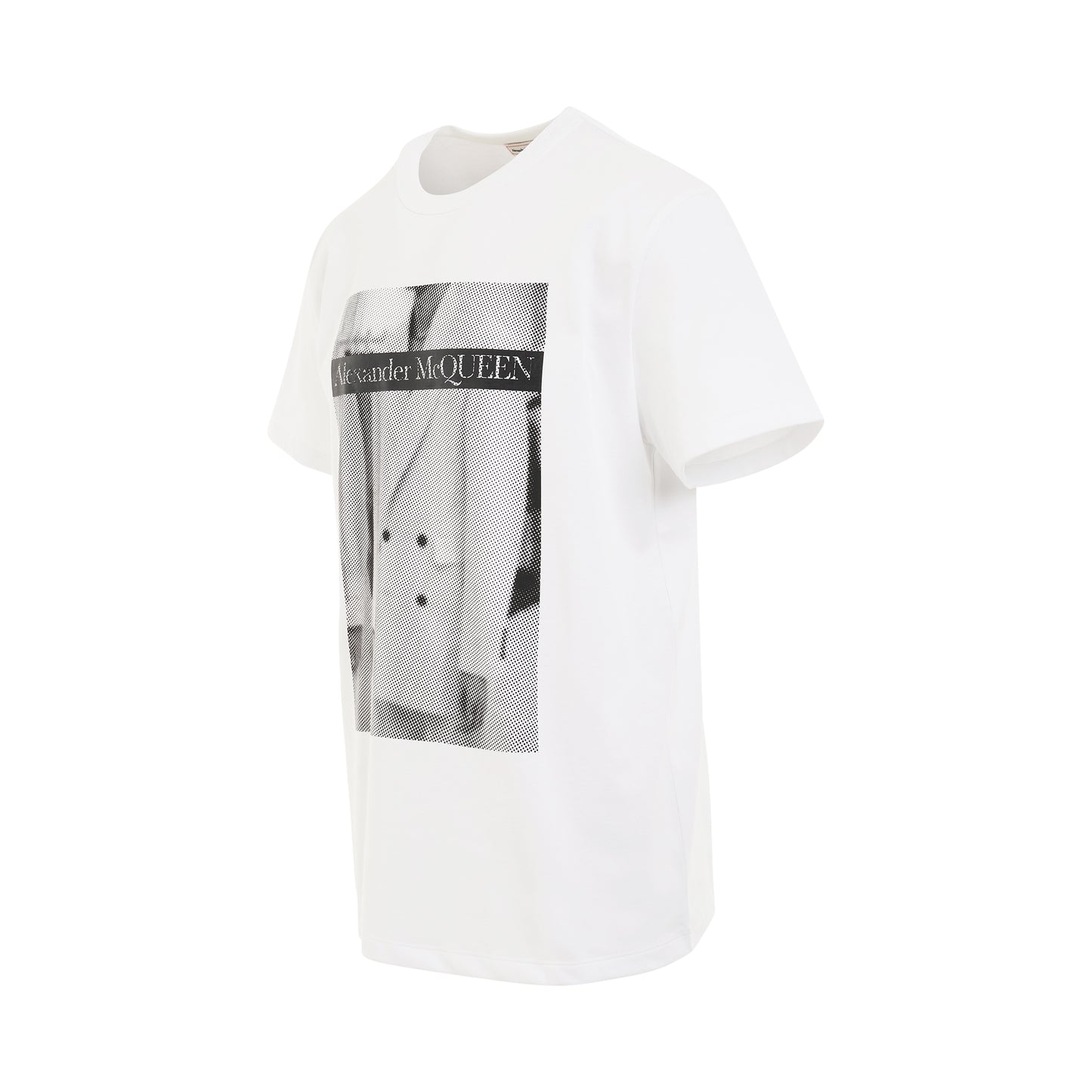 Atelier Print Jersey T-Shirt in White/Black