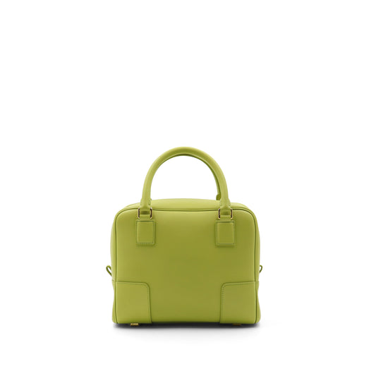 Amazona 19 Bag in Nappa Calfskin in Lime Yellow