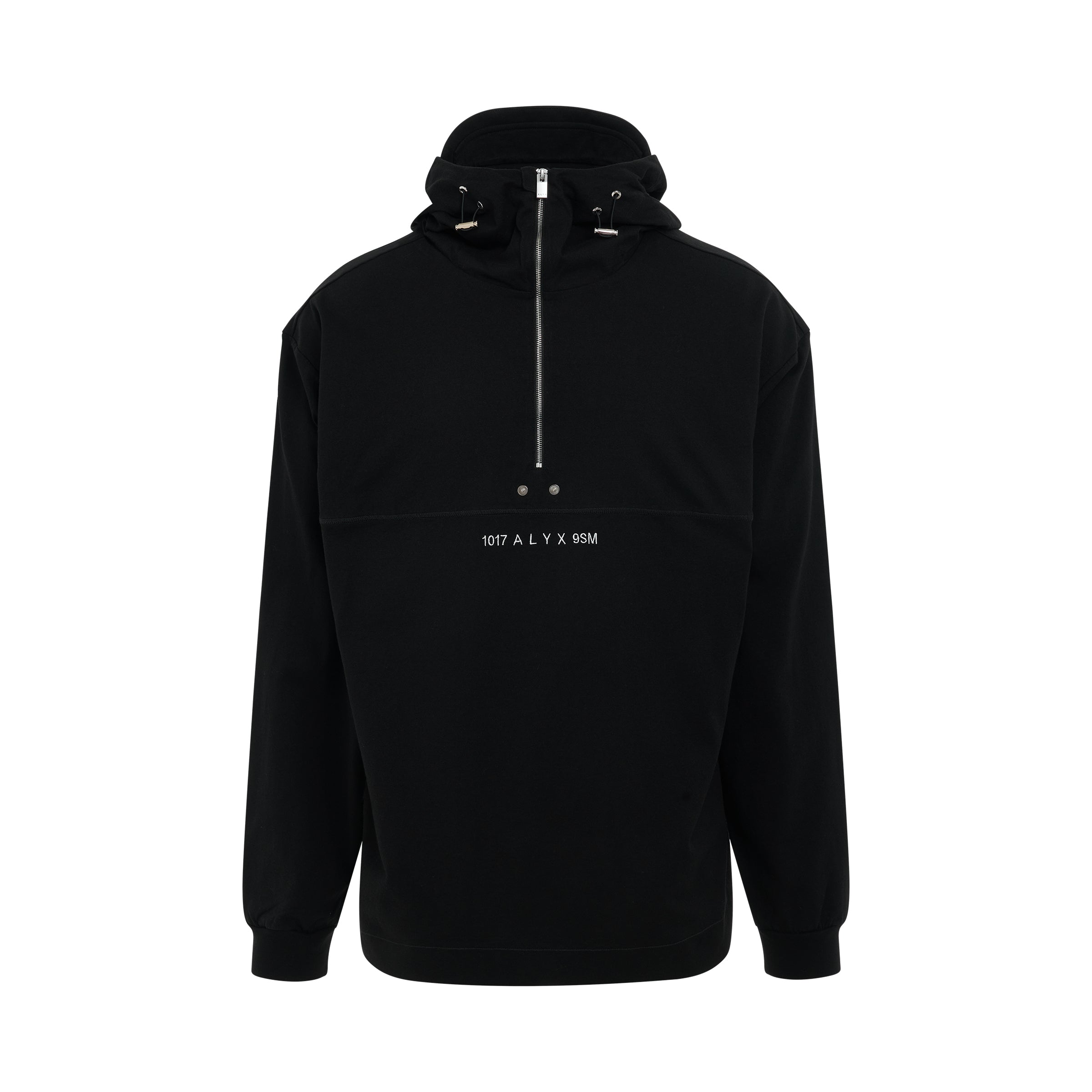 Hooded Sweatshirt in Black