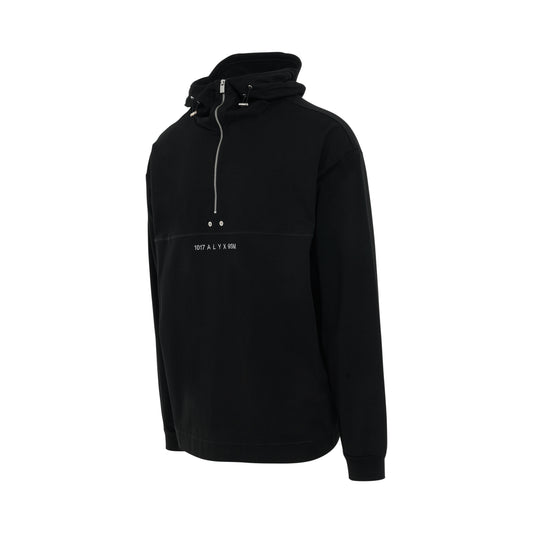 Hooded Sweatshirt in Black