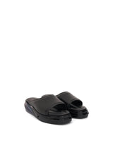 Mono Slide in Black/Military Green Front View | 1017 ALYX 9SM