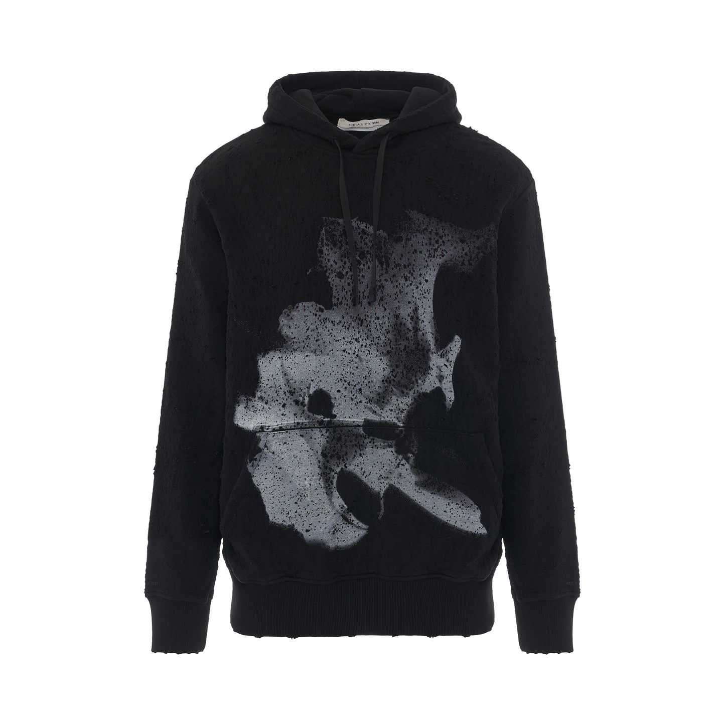 Infrared Graphic Hoodie in Black