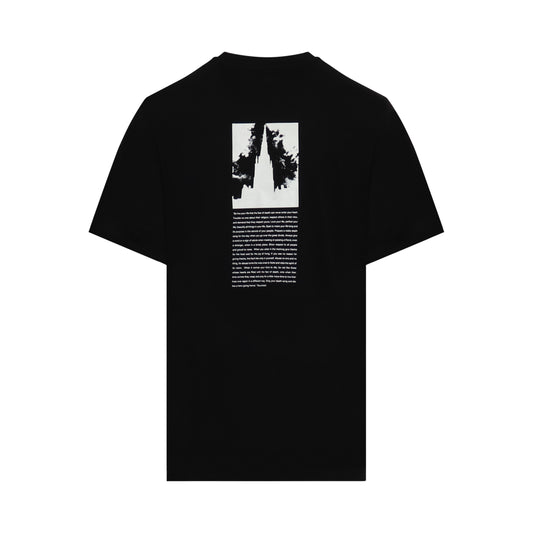 Steeple Logo T-Shirt in Black