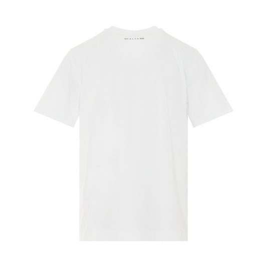 Phantom Logo Short Sleeve T-Shirt in White