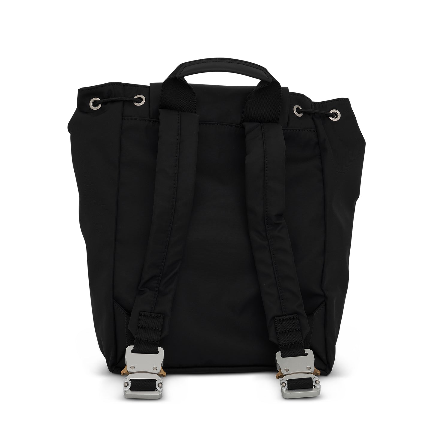 Tank Zipped Backpack in Black