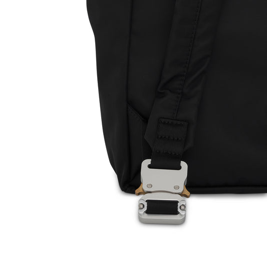 Tank Zipped Backpack in Black