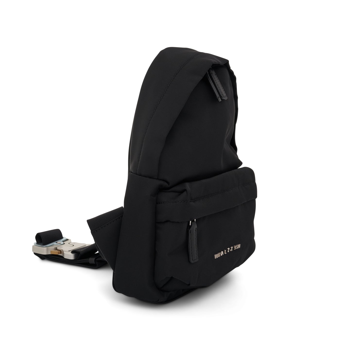 Buckle Crossbody Bag in Black