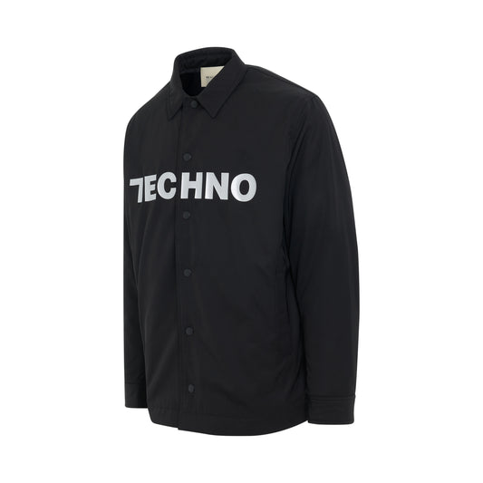 Techno Jacket in Black