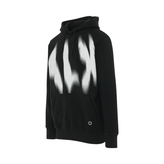 Phantom Logo Hoodie in Black