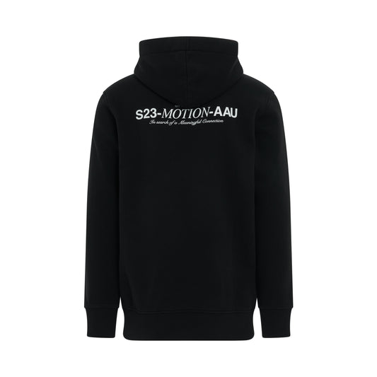 Collection Logo Hoodie in Black