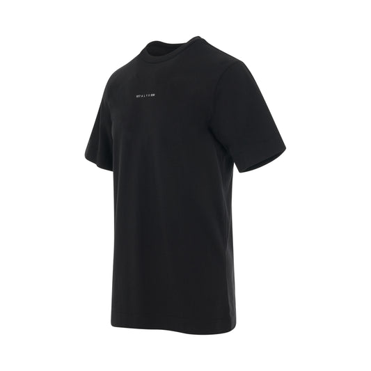 Graphic Logo Short Sleeve T-Shirt in Black