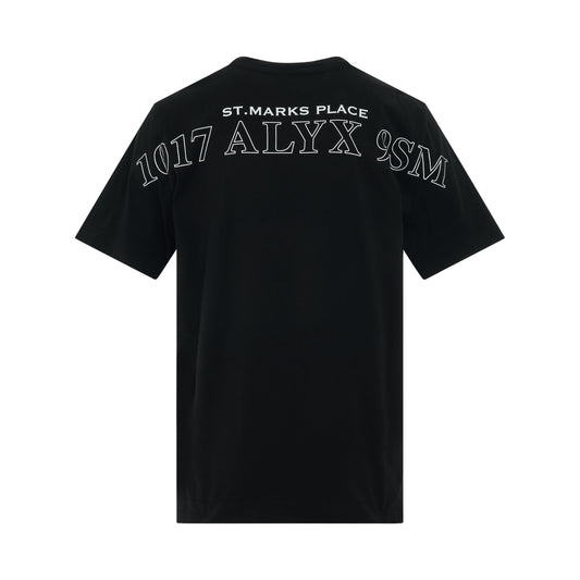 Printed Logo T-Shirt in Black