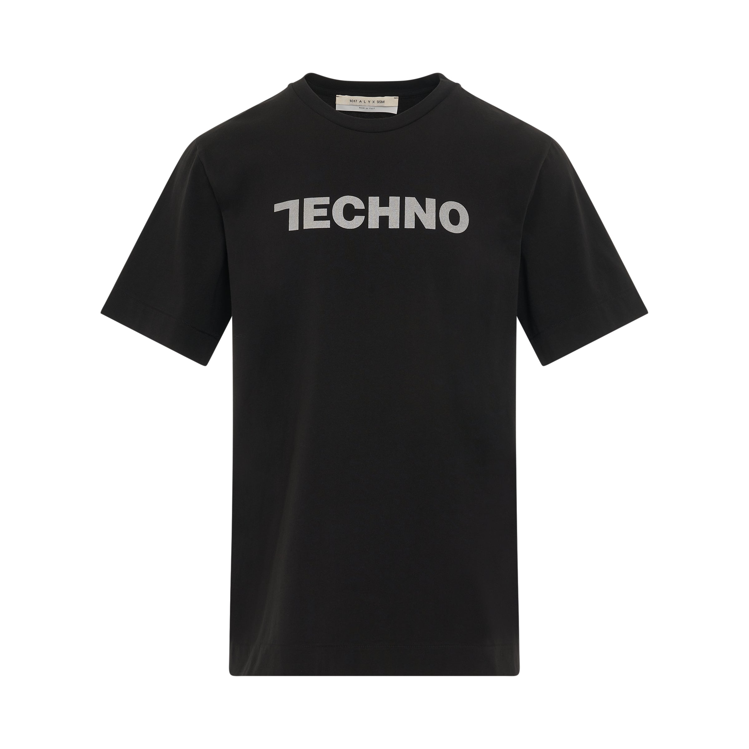 Techno S/S T-Shirt in Black